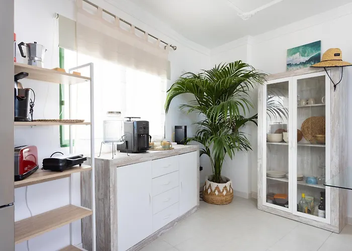 Апартаменты Acogedor Con Vistas Al Mar En *