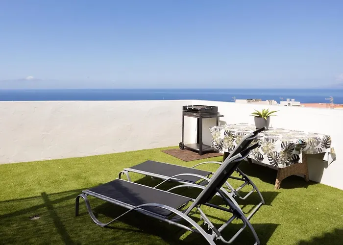 Lägenhet Acogedor Con Vistas Al Mar En Costa Adeje (Tenerife)