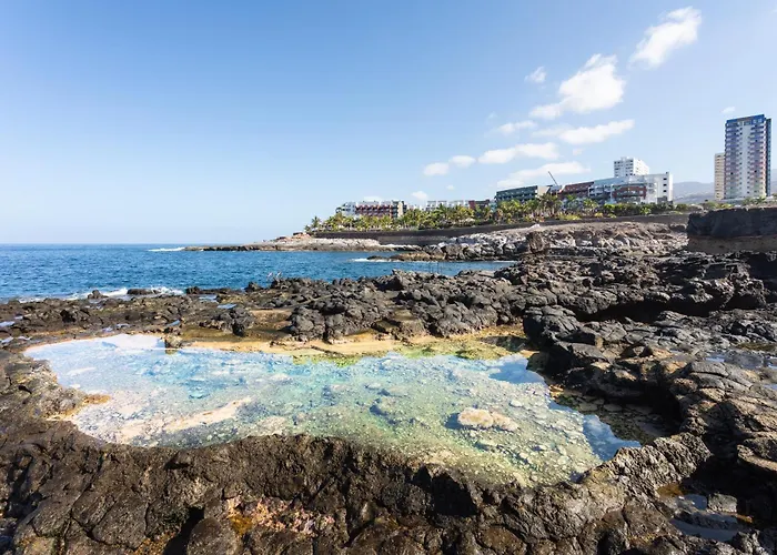 Lägenhet Acogedor Con Vistas Al Mar En Costa Adeje (Tenerife)